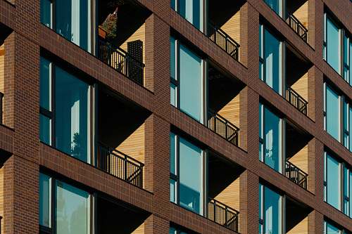 window gray concrete building building